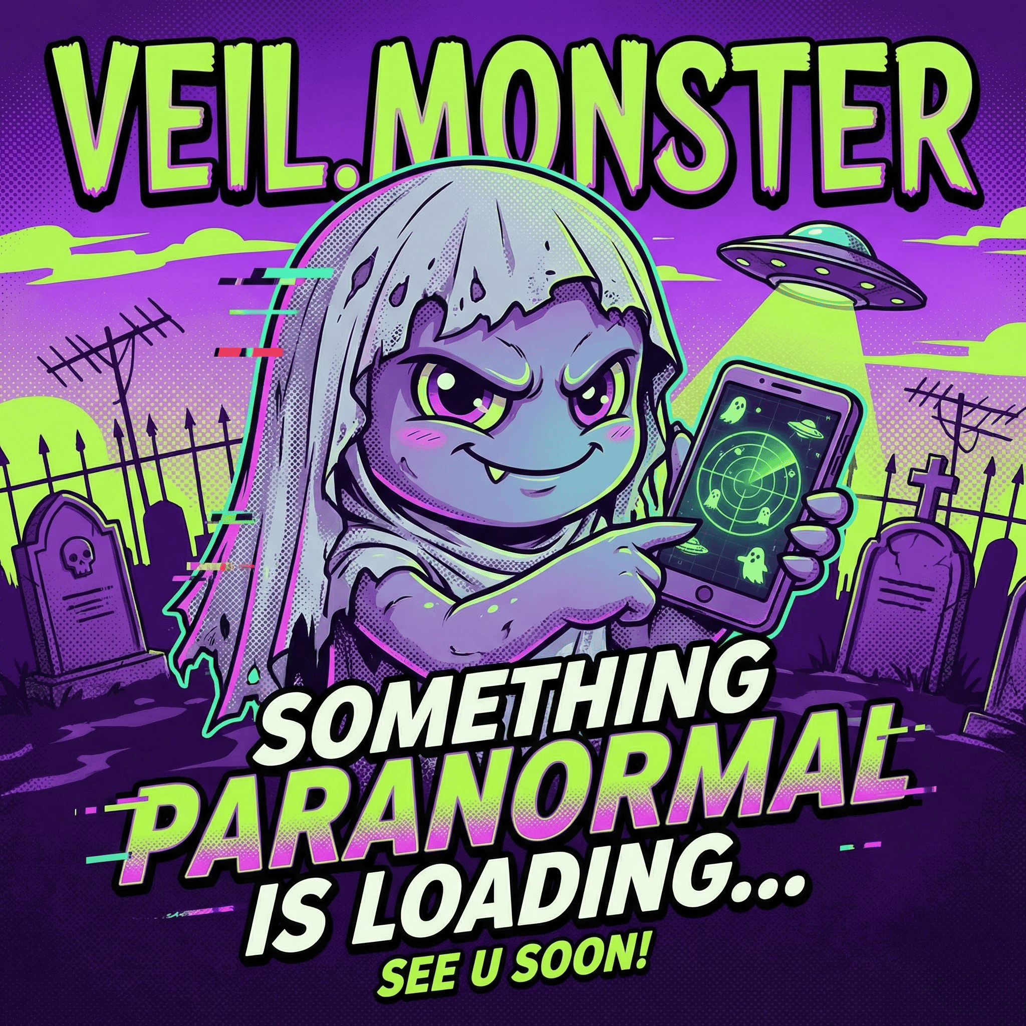 Something Paranormal is Loading... See U Soon!